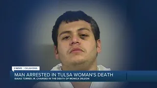 Man arrested in Tulsa woman's death