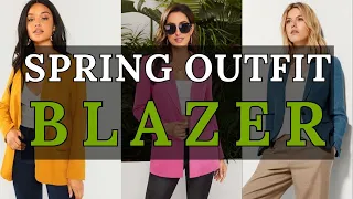 2024 Fashion Trends | Chic Blazer Spring Outfit Ideas | Stylish Looks for the Season