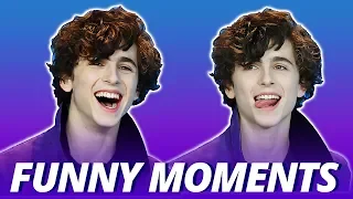 Timothée Chalamet Is Like A Puppy In Human Form - Funny Moments