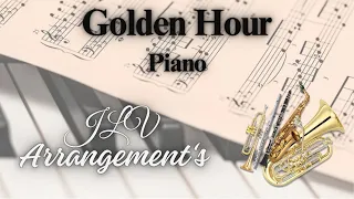 Golden Hour - JVKE - Arrangement Piano