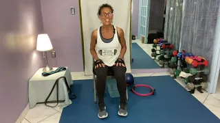 Chair Lower Body-Bands & Beyond-No Wts.-45 Minutes | Boomer and Beyond Wellness w/Angela Fischetti