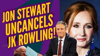 Jon Stewart UNCANCELS J.K. Rowling and Blasts Media over "Anti-Semitic" Goblins in Harry Potter