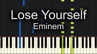 Lose Yourself Eminem Piano Tutorial Synthesia