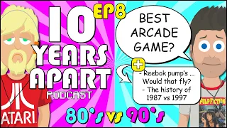 Who Had the Best Arcade Game? 80's vs 90's...Ep 08