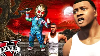 BIGGEST "Ghost CHUCKY" ATTACKED on LOS SANTOS | GTA5 AVENGERS