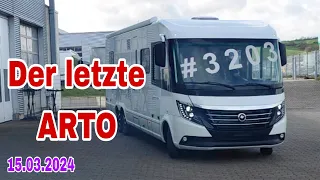 Der letzte ARTO 15.03.2024. Wohnmobil