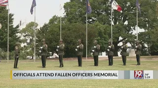 Officials Attend Fallen Officers Memorial | May 3, 2024 | News 19 at 5 p.m.