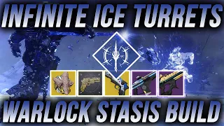 Freeze Everything! Infinite Ice Turret Stasis Warlock Build | Destiny 2 Season of the Lost
