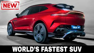 Fastest SUV in the World with 193 MPH Top Speed - 2023 Aston Martin DBX707