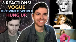 Reacting to Madonna's Music Videos 6 | Vogue, Drowned World, & Hung Up
