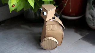Make a very simple Path Finding Cardboard Robot using Arduino Uno, Servo and Ultrasonic Sensor