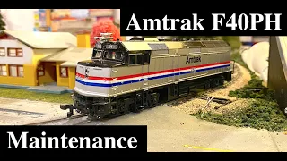 Bachmann Amtrak F40PH Basic Maintenance