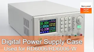 Digital Power Supply Case S06A For RD6006 RD6006W Voltage Converter Metal - Banggood Tool Sets