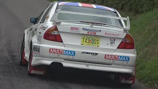 500HP Sequential Mitsubishi Evo VI RS Launch & Acceleration!