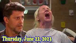 Days of our Lives Spoilers 6/22/2023, DOOL  Thursday, June 22, 2023