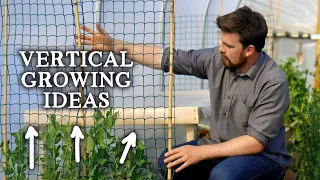 EASY Trellis & Vertical Ideas for Growing Food
