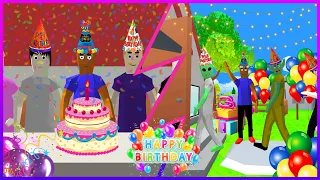 jack celebrates not ea's birthday #2 🎂🎉🥳 in dude theft wars