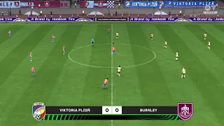 FC 24 Viktoria Plzen vs burnley semi final