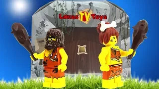 Lego Caveman & Cavewoman Minifigure Set in a Lego Box Cave - Lego Store Promotional Giveaway Review