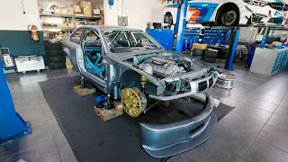 Team Schirmer BMW E36 M3 GTR Build | First Look