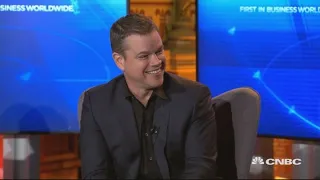 Matt Damon weighs in on US politics and which Democrats he supports | World Economic Forum