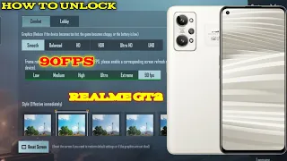 How To Enable ||90fps|| In "Realme Gt2" #GT2