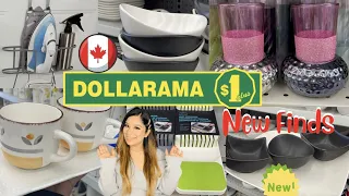 NEW DOLLARAMA DOLLAR STORE CANADA FINDS KITCHEN PANTRY ORGANIZER DINNERWARE SETS SHOPPING HAUL