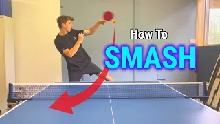 How To SMASH Like a Pro in Table Tennis