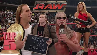 TOP 5 WWE RAW MOMENTS | 18th November 2002 | SCOTT STEINER ARRIVES ON RAW!