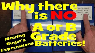 What to expect from EVE 'A-Grade' batteries from sellers on Alibaba. A buyer's expectation guide.