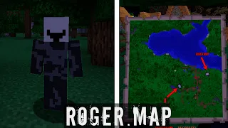 Я провел СТРАШНЫЙ РИТУАЛ с помощью карты (Roger.map Challenge) / Майнкрафт #82