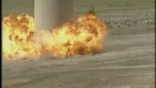 Smokestack chimney Implosion by Controlled Demolition, Inc