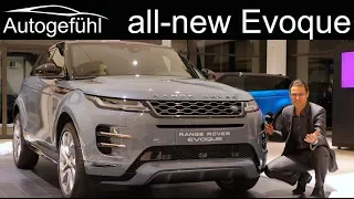 All-new Range Rover Evoque REVIEW Exterior Interior 2019 2020 - Autogefühl
