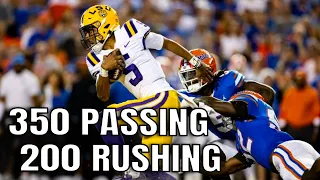 LSU QB Jayden Daniels HISTORIC Highlights vs Florida | 2023 College Football