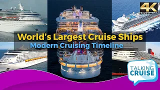 Largest Cruise Ships in the World (1988 to 2020 Historical Timeline)