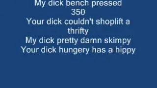 Mickey Avalon My dick with lyrics