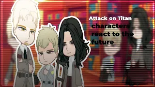 "Attack on Titan" past Marleyans react to the future || rus&eng language