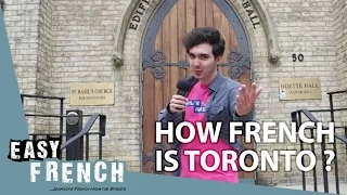 How French is Toronto ? (UofT, French Department) | Easy French 68