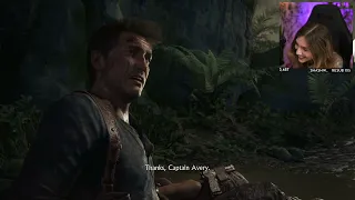 Marz reacting to this Moment in Uncharted 4