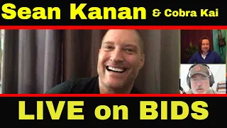 Sean Kanan - Cobra Kai, Way of the Cobra, Mike Barnes LIVE on BIDS