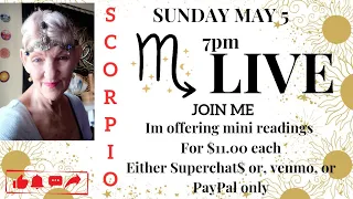 SCORPIO LOVE LIVE $11.00 mini Readings 💕