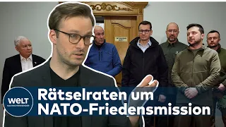 NATO-"FRIEDENSMISSION": "Diese Idee ist auch in Polen auf Verwunderung gestoßen" | WELT Analyse