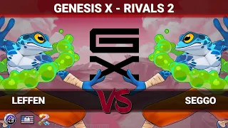 Genesis X Rivals 2 | Winners Quarters - Leffen Vs Seggo