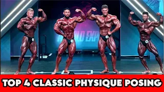 TOP 4 Classic physique posing | WESLEY VISSERS WINS Arnold Classic 2024