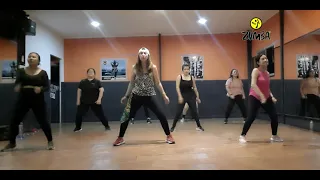 Dj haning - lagu Dayak [ZUMBA] CHOREO by ZIN YANIE