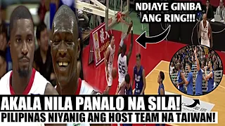 AKALA NILA PANALO NA SILA! NDIAYE GINIBA ANG RING! | Mighty Sports Philippines vs Chinese Taipei A