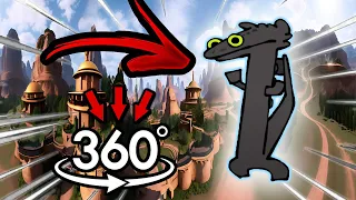 Toothless Dancing Meme  Finding Challenge But it's 360 degree video Part 2