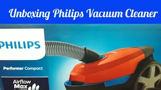 Unboxing Philips Vacuum Cleaner | Setup and Review Vacuum Cleaner | sadia lovely kitchen vlogs