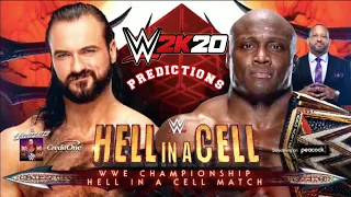 Wwe 2k20: Hell In A Cell 2021 WWE Championship Drew Mcintyre vs Bobby Lashley