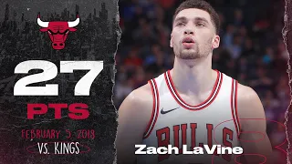 Zach LaVine FULL HIGHLIGHTS vs. Kings | Chicago Bulls